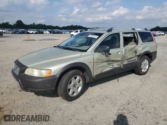 2006 Volvo XC70 with VIN YV4SZ592861217554, listed as a Copart auction lot 63976315 with Not provided miles and Salvage title. Bid and sale history available at DreamBid. Image 1.