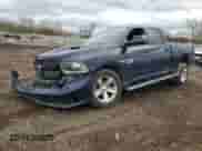 2016 Ram 1500 Sport with VIN 1C6RR7UT5GS138620, listed as a Copart auction lot 53317615 with 53,067 mi miles and Salvage title. Bid and sale history available at DreamBid. Image 1.