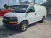 2024 Chevrolet Express Cargo with VIN 1GCWGAF72R1195073, listed as a IAAI auction lot 42083671 with 4,690 mi miles and . Bid and sale history available at DreamBid. Image 23.