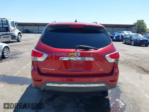 2013 Nissan Pathfinder SV с VIN 5N1AR2MN7DC638791, выставлен на аукционе IAAI как лот 42517105 с пробегом 170 924 миль миль и . История ставок и продаж доступна на DreamBid. Изображение 16.