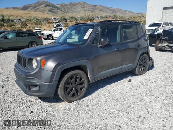 2018 Jeep Renegade Altitude with VIN ZACCJABB6JPH48066, listed as a Copart auction lot 65476215 with 118,956 mi miles and Salvage title. Bid and sale history available at DreamBid. Image 1.