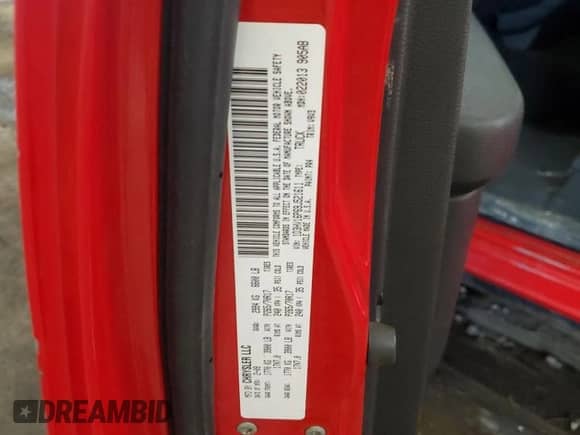 2009 Dodge 1500 ST с VIN 1D3HV16P69J521611, выставлен на аукционе Copart как лот 51120715 с пробегом 122 608 миль миль и Списание • Salvage title. История ставок и продаж доступна на DreamBid. Изображение 12.