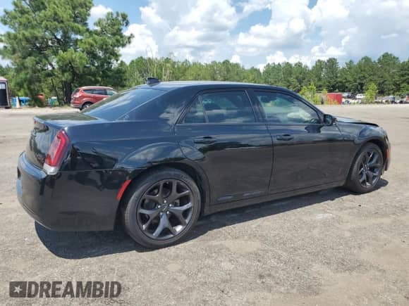 2023 Chrysler 300 S with VIN 2C3CCABG4PH599855, listed as a Copart auction lot 62233805 with 21,955 mi miles and Salvage title. Bid and sale history available at DreamBid. Image 3.