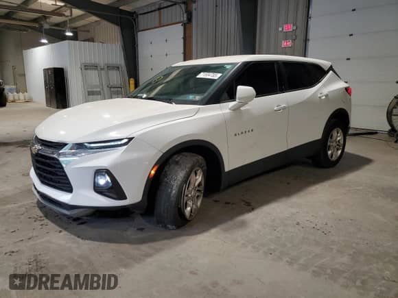 2021 Chevrolet Blazer LT z VIN 3GNKBBRA1MS582691, wystawiony jako Copart lot #71504785 z przebiegiem 36 969 mil mil oraz Szkoda całkowita • Salvage title. Historia ofert i sprzedaży dostępna na DreamBid. Obrazek 1.