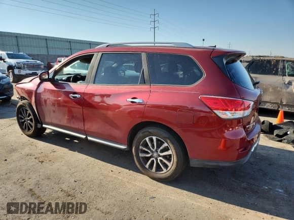 2014 Nissan Pathfinder S with VIN 5N1AR2MN1EC661503, listed as a Copart auction lot 69694635 with 151,311 mi miles and Salvage title. Bid and sale history available at DreamBid. Image 2.