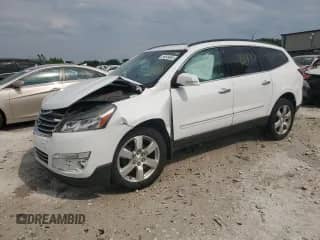 2017 Chevrolet Traverse Premier с VIN 1GNKRJKD2HJ285804, выставлен на аукционе Copart как лот 59549855 с пробегом Не указан миль и Чистый • Clean title. История ставок и продаж доступна на DreamBid. Изображение 1.