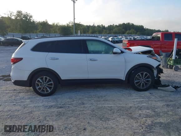 2017 Hyundai Santa Fe SE z VIN KM8SN4HF3HU232571, wystawiony jako IAAI lot #43397555 z przebiegiem 78 180 mil mil oraz . Historia ofert i sprzedaży dostępna na DreamBid. Obrazek 13.