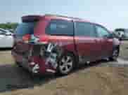 2011 Toyota Sienna LE with VIN 5TDKK3DC0BS044167, listed as a Copart auction lot 60650405 with Not provided miles and Salvage title. Bid and sale history available at DreamBid. Image 3.