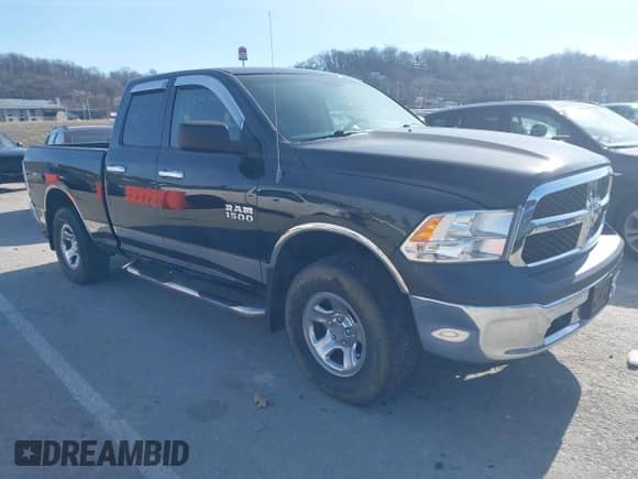 2013 Ram 1500 ST with VIN 1C6RR7FP8DS611213, listed as a IAAI auction lot 41384202 with 155,734 mi miles and . Bid and sale history available at DreamBid. Image 1.