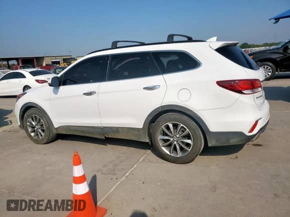 2017 Hyundai Santa Fe SE z VIN KM8SN4HF0HU230065, wystawiony jako Copart lot #81630015 z przebiegiem 194 712 mil mil oraz Czysty tytuł • Clean title. Historia ofert i sprzedaży dostępna na DreamBid. Obrazek 2.