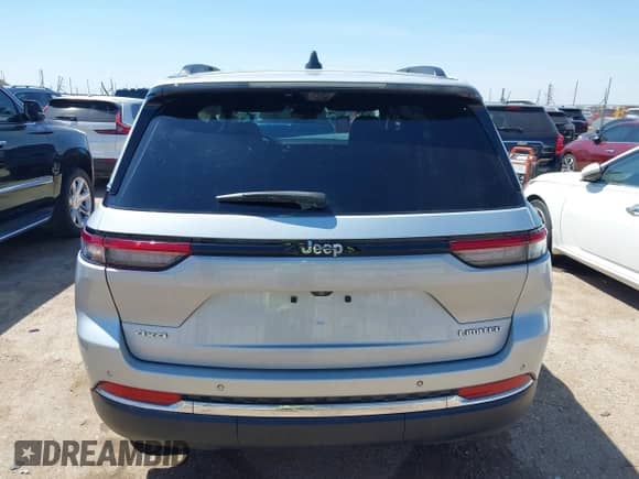 2023 Jeep Grand Cherokee Limited with VIN 1C4RJHBG3P8766068, listed as a IAAI auction lot 42914588 with 61,633 mi miles and . Bid and sale history available at DreamBid. Image 16.