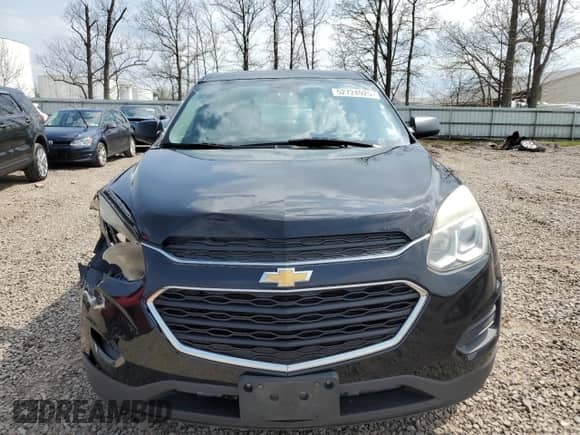 2017 Chevrolet Equinox LS with VIN 2GNFLEEK2H6324523, listed as a Copart auction lot 52724925 with 93,858 mi miles and Salvage title. Bid and sale history available at DreamBid. Image 5.