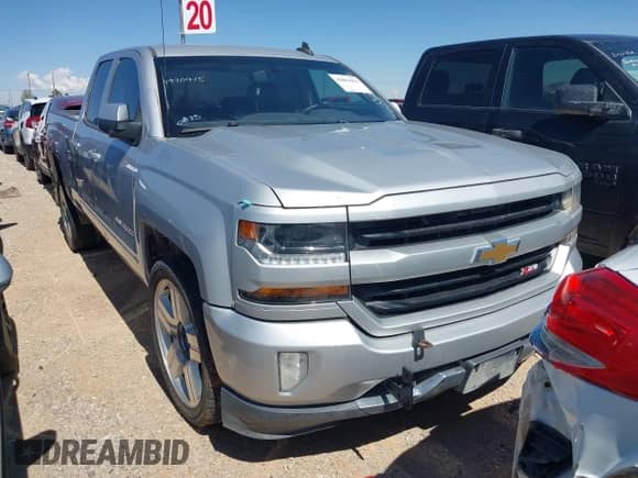 2018 Chevrolet Silverado 1500 LT с VIN 1GCVKREC1JZ378655, выставлен на аукционе IAAI как лот 43063016 с пробегом 154 167 миль миль и . История ставок и продаж доступна на DreamBid. Изображение 1.