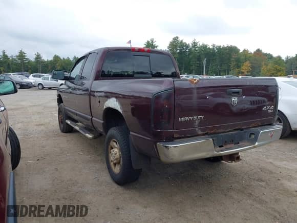 2005 Dodge 2500 SLT with VIN 3D7KS28D25G850680, listed as a IAAI auction lot 43284920 with Not provided miles and . Bid and sale history available at DreamBid. Image 3.