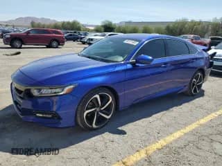 2020 Honda Accord Sport with VIN 1HGCV1F38LA059190, listed as a Copart auction lot 80121965 with 64,143 mi miles and Salvage title. Bid and sale history available at DreamBid. Image 1.