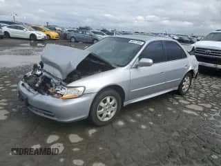 2002 Honda Accord EX с VIN JHMCG65892C010536, выставлен на аукционе Copart как лот 86517095 с пробегом 208 829 миль миль и Списание • Salvage title. История ставок и продаж доступна на DreamBid. Изображение 1.
