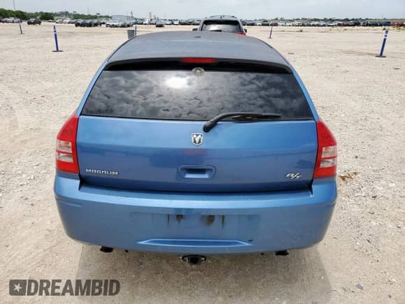 2007 Dodge Magnum R/T with VIN 2D4GV57237H834499, listed as a Copart auction lot 62897245 with 178,780 mi miles and Salvage title. Bid and sale history available at DreamBid. Image 6.