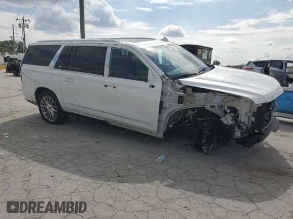 2021 Cadillac Escalade ESV Premium Luxury с VIN 1GYS4KKLXMR340994, выставлен на аукционе Copart как лот 59800615 с пробегом 76 783 миль миль и Списание • Salvage title. История ставок и продаж доступна на DreamBid. Изображение 4.