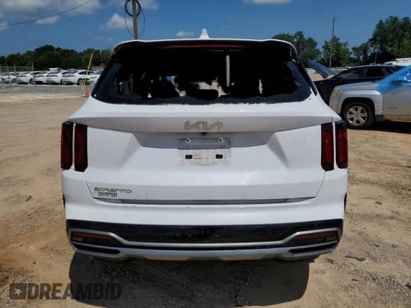 2023 Kia Sorento S with VIN 5XYRL4LC1PG212261, listed as a Copart auction lot 66813565 with Not provided miles and Salvage title. Bid and sale history available at DreamBid. Image 6.