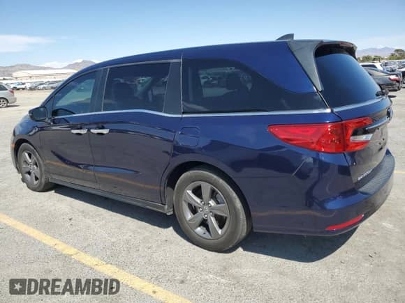 2022 Honda Odyssey EX с VIN 5FNRL6H5XNB015406, выставлен на аукционе Copart как лот 71560325 с пробегом 34 318 миль миль и Списание • Salvage title. История ставок и продаж доступна на DreamBid. Изображение 2.