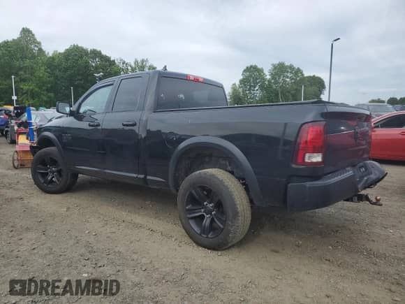 2021 Ram 1500 Warlock with VIN 1C6RR7GG3MS556958, listed as a Copart auction lot 58962455 with 85,734 mi miles and Clean title. Bid and sale history available at DreamBid. Image 2.