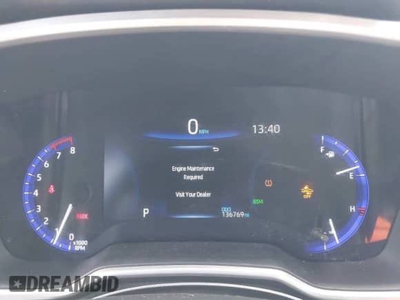 2019 Toyota Corolla SE с VIN JTNK4RBE9K3070720, выставлен на аукционе IAAI как лот 42657090 с пробегом 136 769 миль миль и . История ставок и продаж доступна на DreamBid. Изображение 7.