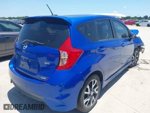 2015 Nissan Note S with VIN 3N1CE2CP4FL444791, listed as a IAAI auction lot 42524721 with 86,595 mi miles and . Bid and sale history available at DreamBid. Image 4.