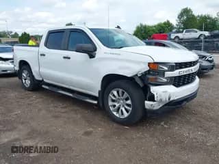 2021 Chevrolet Silverado 1500 Custom with VIN 3GCPYBEK1MG187778, listed as a IAAI auction lot 42758901 with 105,067 mi miles and . Bid and sale history available at DreamBid. Image 1.