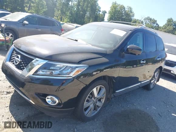 2014 Nissan Pathfinder S z VIN 5N1AR2MMXEC726646, wystawiony jako IAAI lot #42729339 z przebiegiem 125 225 mil mil oraz . Historia ofert i sprzedaży dostępna na DreamBid. Obrazek 2.