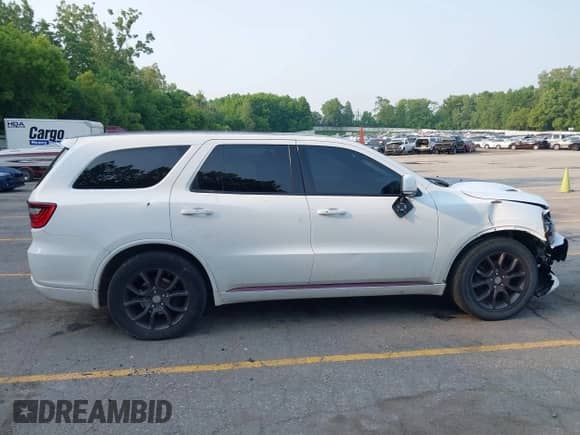 2018 Dodge Durango R/T with VIN 1C4SDJCT9JC443403, listed as a IAAI auction lot 42463528 with 180,332 mi miles and . Bid and sale history available at DreamBid. Image 13.