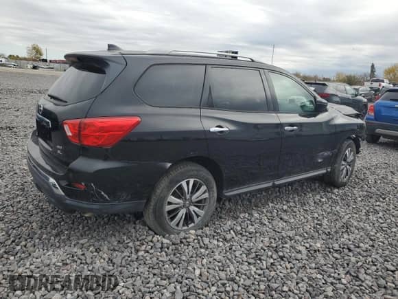 2020 Nissan Pathfinder SL with VIN 5N1DR2CM5LC605647, listed as a Copart auction lot 90278585 with Not provided miles and Salvage title. Bid and sale history available at DreamBid. Image 3.