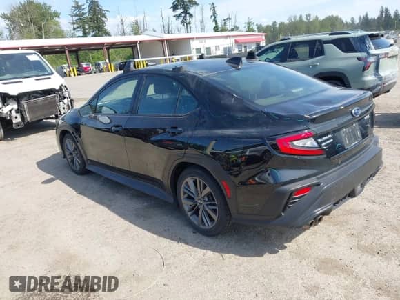 2022 Subaru WRX with VIN JF1VBAA68N9007537, listed as a IAAI auction lot 42320771 with 22,016 mi miles and . Bid and sale history available at DreamBid. Image 3.