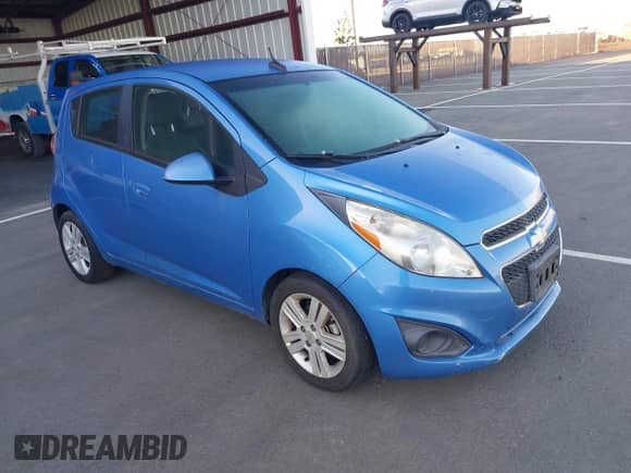 2014 Chevrolet Spark LS with VIN KL8CB6S96EC484387, listed as a IAAI auction lot 43578234 with 78,978 mi miles and . Bid and sale history available at DreamBid. Image 1.