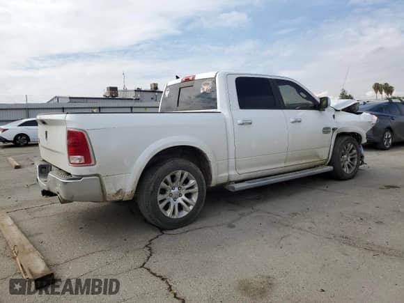 2016 Ram 1500 Longhorn Limited with VIN 1C6RR6PT4GS100317, listed as a Copart auction lot 81625545 with 323,852 mi miles and Salvage title. Bid and sale history available at DreamBid. Image 3.