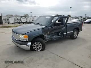 2002 GMC Sierra 1500 SL z VIN 1GTEC14V02Z184220, wystawiony jako Copart lot #48894695 z przebiegiem 194 592 mil mil oraz Szkoda całkowita • Salvage title. Historia ofert i sprzedaży dostępna na DreamBid. Obrazek 1.