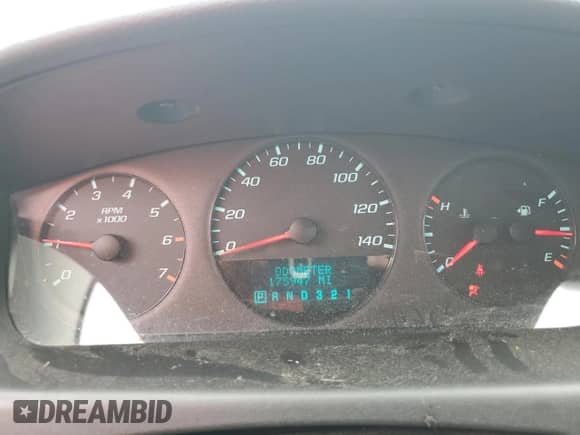 2011 Chevrolet Impala Police Police with VIN 2G1WD5EM6B1242623, listed as a Copart auction lot 58583405 with 175,947 mi miles and Salvage title. Bid and sale history available at DreamBid. Image 9.