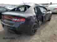 2016 Dodge Dart SXT Sport Blacktop with VIN 1C3CDFFA9GD821223, listed as a Copart auction lot 69138841 with 69,001 mi miles and Salvage title. Bid and sale history available at DreamBid. Image 4.