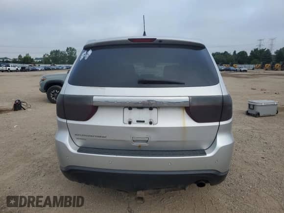 2011 Dodge Durango Express with VIN 1D4RE2GGXBC730574, listed as a Copart auction lot 63848275 with 129,896 mi miles and Salvage title. Bid and sale history available at DreamBid. Image 6.