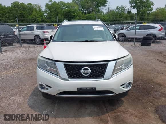 2015 Nissan Pathfinder SL with VIN 5N1AR2MM1FC680349, listed as a IAAI auction lot 42389100 with 156,668 mi miles and . Bid and sale history available at DreamBid. Image 12.