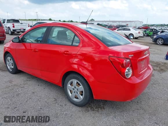 2016 Chevrolet Sonic LS with VIN 1G1JA5SH6G4111780, listed as a IAAI auction lot 42609857 with 72,401 mi miles and . Bid and sale history available at DreamBid. Image 3.