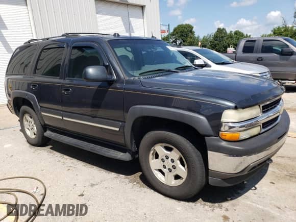 2005 Chevrolet Tahoe Commercial с VIN 1GNEK13Z25J224427, выставлен на аукционе Copart как лот 62131384 с пробегом 371 228 миль миль и Списание • Salvage title. История ставок и продаж доступна на DreamBid. Изображение 4.