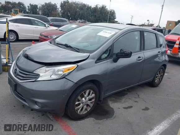 2016 Nissan Note S Plus z VIN 3N1CE2CP8GL399307, wystawiony jako IAAI lot #40587186 z przebiegiem 78 284 mil mil oraz . Historia ofert i sprzedaży dostępna na DreamBid. Obrazek 2.