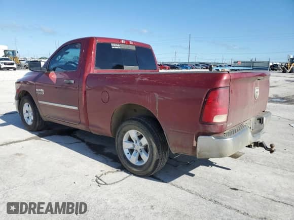 2013 Ram 1500 Tradesman with VIN 3C6JR6AP5DG505887, listed as a Copart auction lot 57389724 with 169,083 mi miles and Salvage title. Bid and sale history available at DreamBid. Image 2.