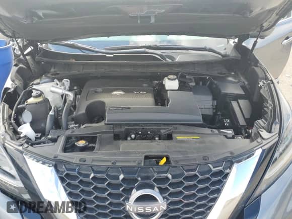 2024 Nissan Murano Platinum with VIN 5N1AZ2DJ8RC114666, listed as a Copart auction lot 70585464 with 17,187 mi miles and Salvage title. Bid and sale history available at DreamBid. Image 12.