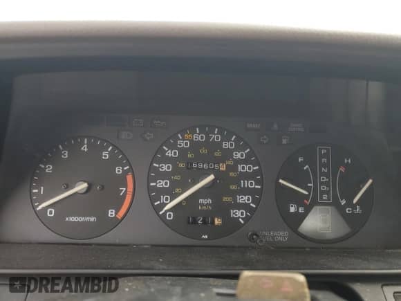 1987 Honda Accord с VIN 1HGCA5626HA196419, выставлен на аукционе Copart как лот 47128165 с пробегом 169 605 миль миль и Чистый • Clean title. История ставок и продаж доступна на DreamBid. Изображение 9.