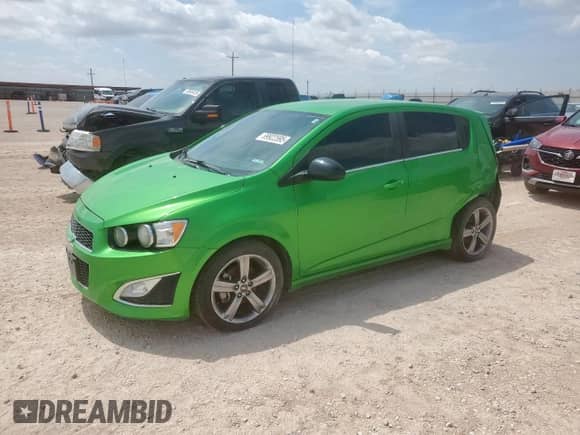 2016 Chevrolet Sonic RS z VIN 1G1JG6SB3G4115480, wystawiony jako Copart lot #69922595 z przebiegiem 65 078 mil mil oraz Szkoda całkowita • Salvage title. Historia ofert i sprzedaży dostępna na DreamBid. Obrazek 1.