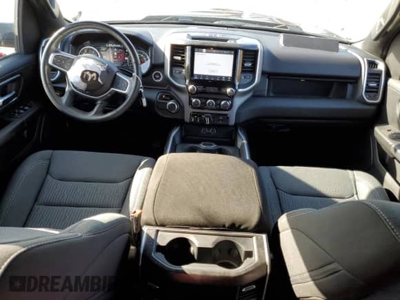 2022 Ram 1500 Lone Star z VIN 1C6RREBT1NN436343, wystawiony jako Copart lot #52028985 z przebiegiem 13 784 mil mil oraz Szkoda całkowita • Salvage title. Historia ofert i sprzedaży dostępna na DreamBid. Obrazek 8.