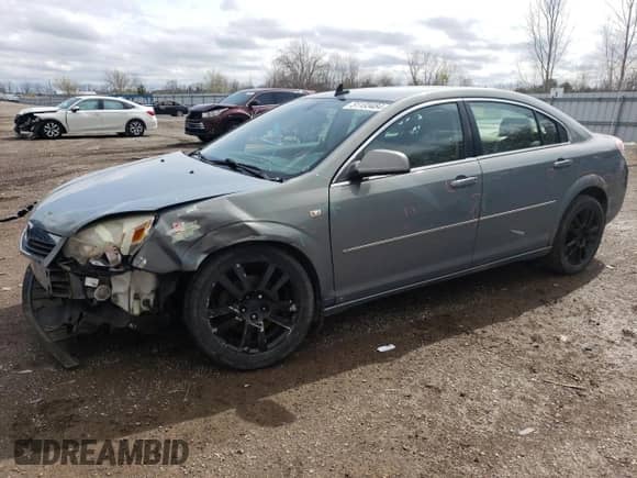 2008 Saturn Aura XE с VIN 1G8ZS57N98F181585, выставлен на аукционе Copart как лот 51133484 с пробегом 143 162 миль миль и Чистый • Clean title. История ставок и продаж доступна на DreamBid. Изображение 1.