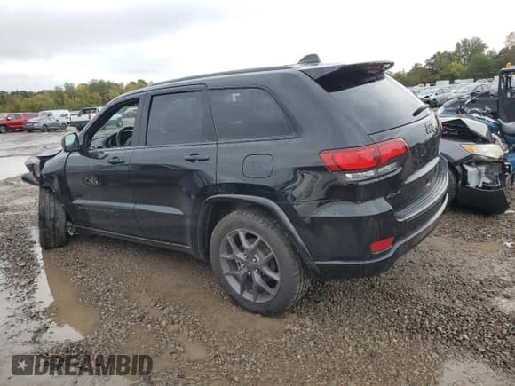 2021 Jeep Grand Cherokee Limited with VIN 1C4RJFBG9MC601798, listed as a Copart auction lot 81484425 with Not provided miles and Salvage title. Bid and sale history available at DreamBid. Image 2.