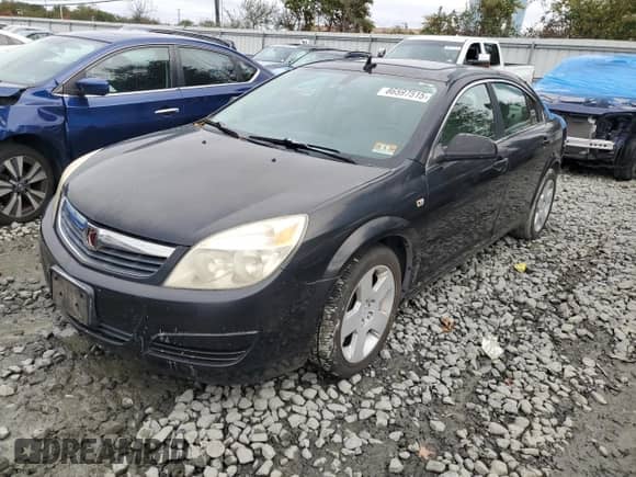 2009 Saturn Aura XE with VIN 1G8ZS57B29F129903, listed as a Copart auction lot 86597515 with 38,213 mi miles and Clean title. Bid and sale history available at DreamBid. Image 1.